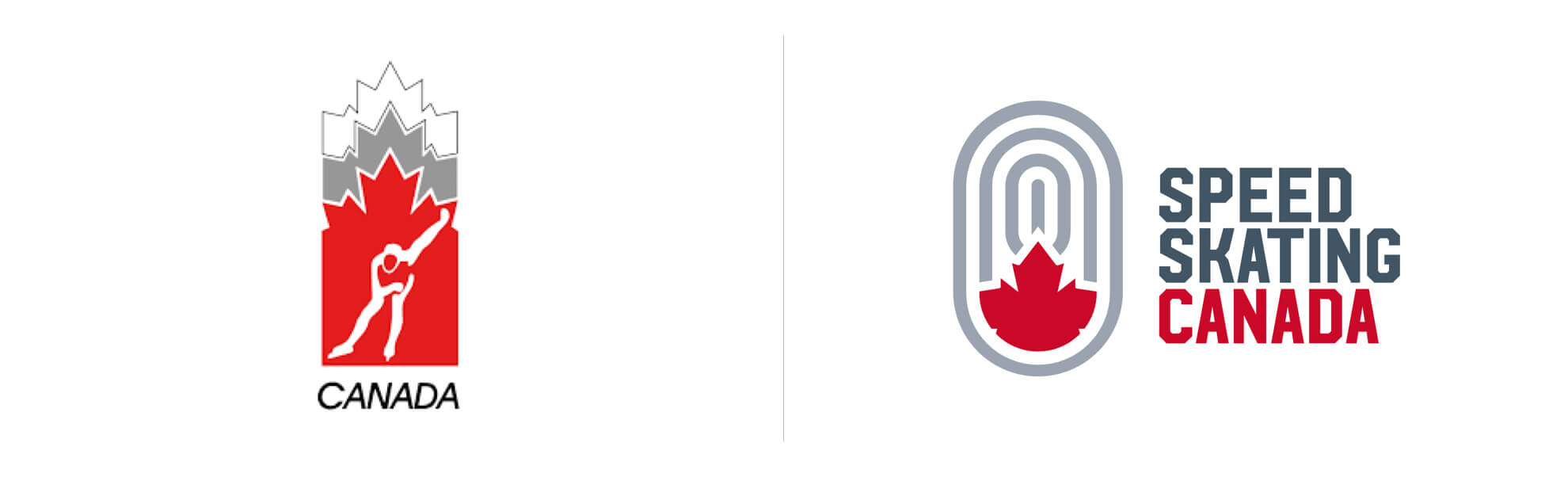 Kanadyjskie Łyżwiarstwo Szybkie z nowym logo