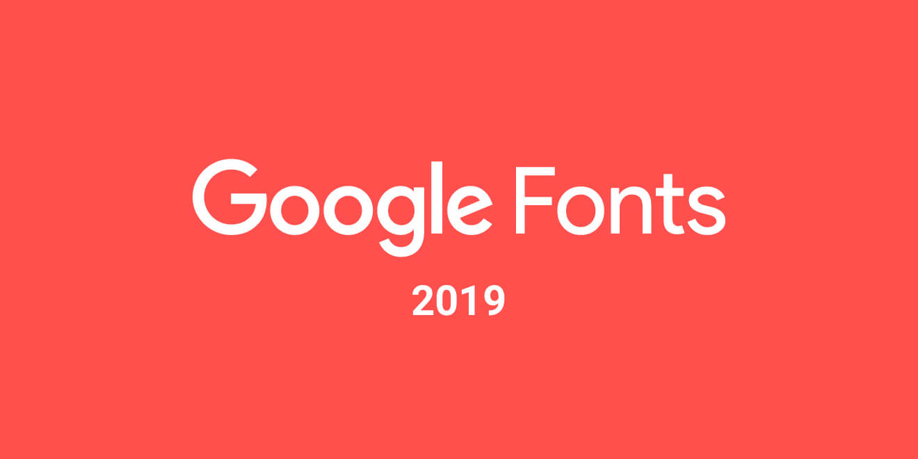 najpopularniejsze czcionki w Google Fonts 2019
