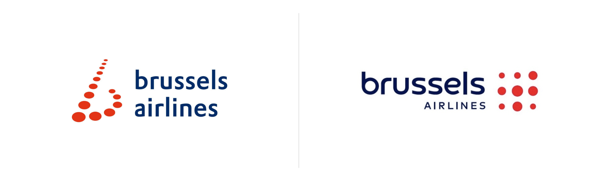 stare i nowe logo brusslels airlines