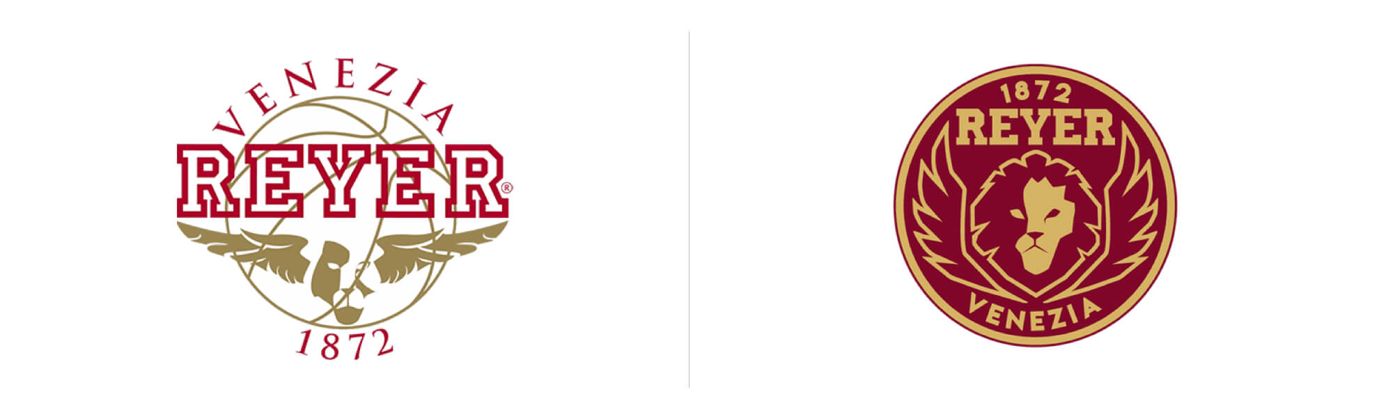 Stare i nowe logo Reyer Wenecja