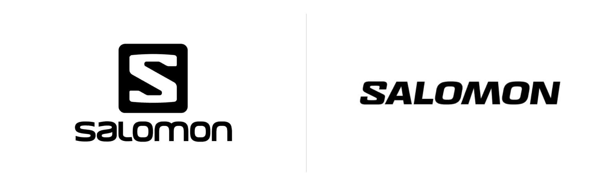 Stare i nowe logo marki Salomon