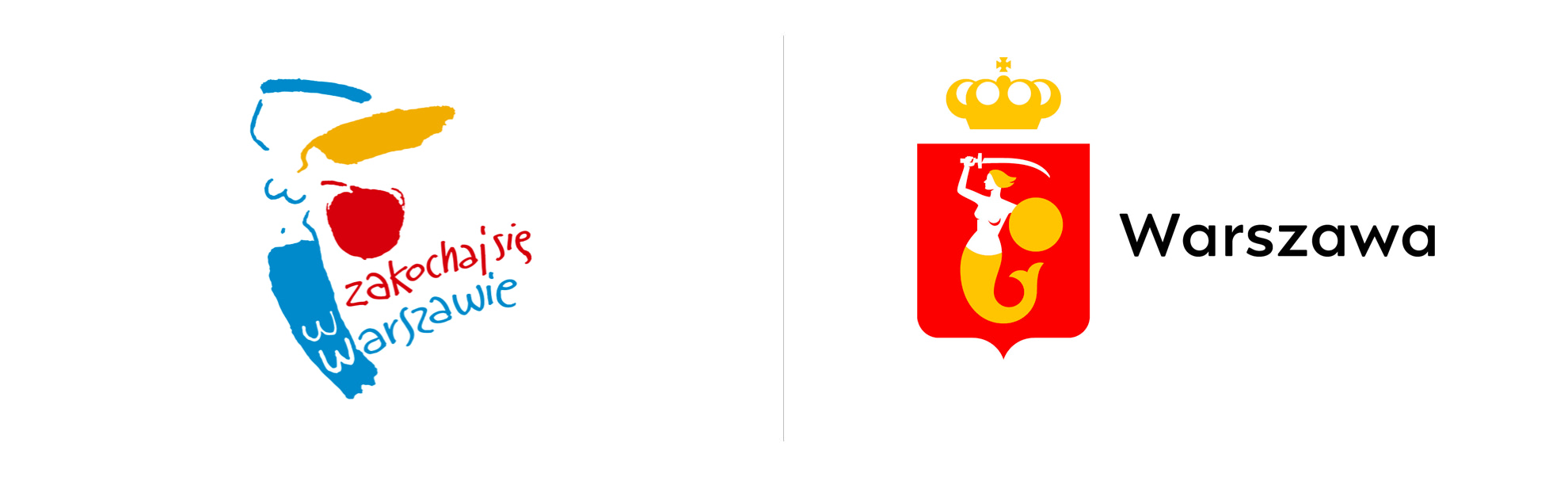stare i nowe logo Warszawy
