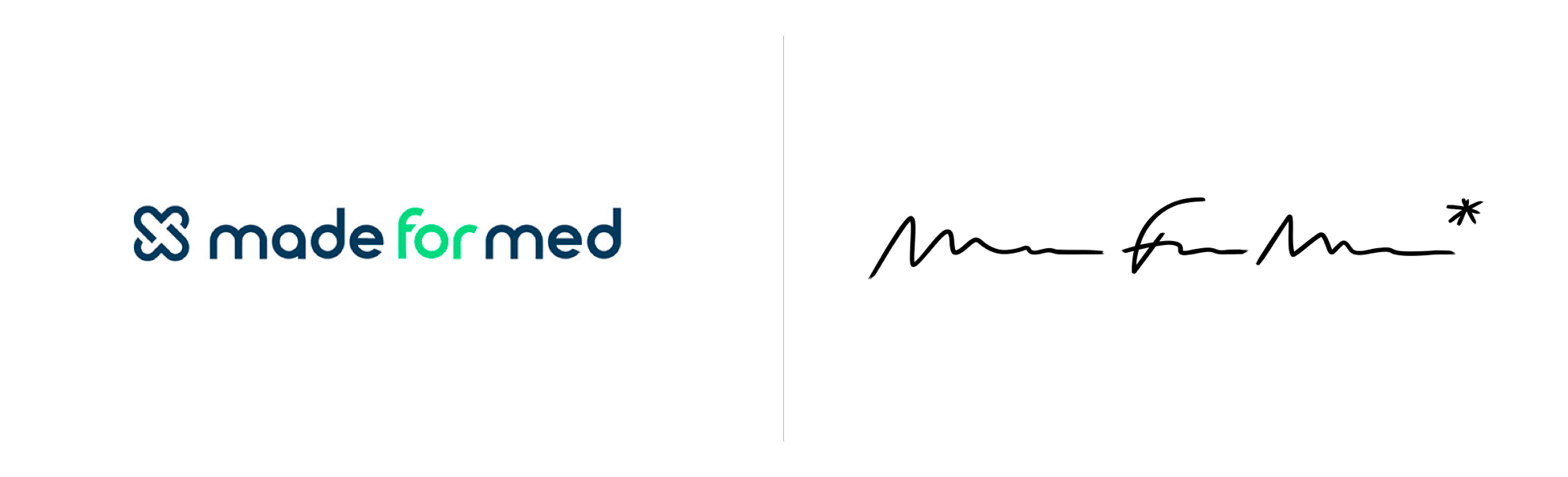 stare i nowe logo MadeForMed