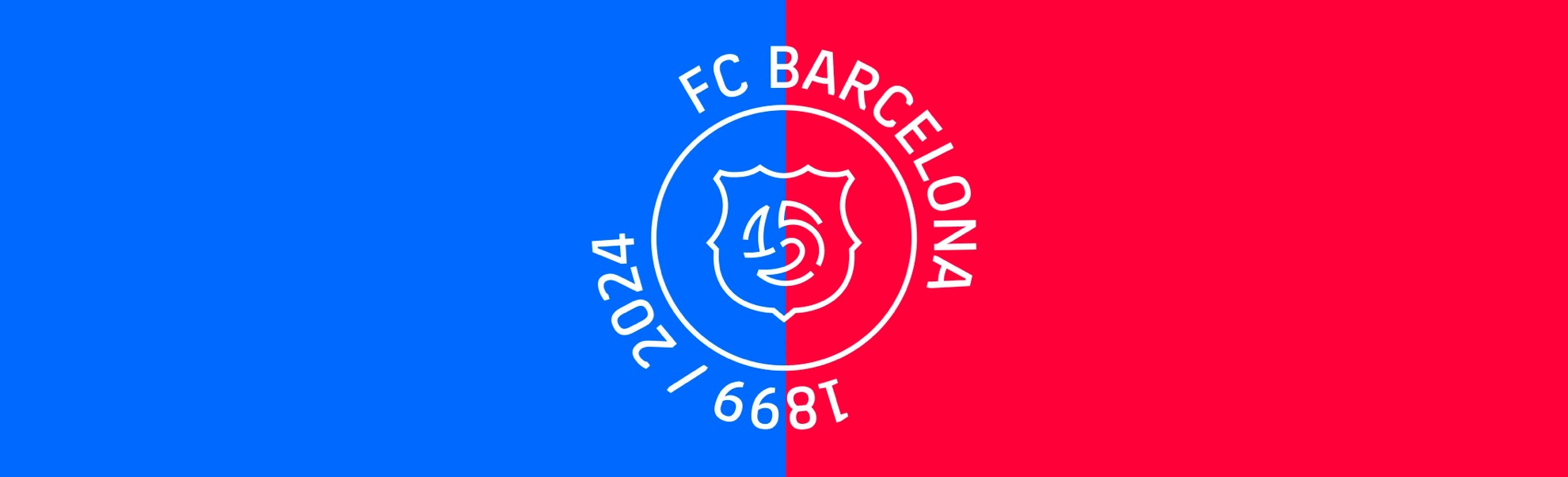 FC Barcelona z jubileuszowym logo