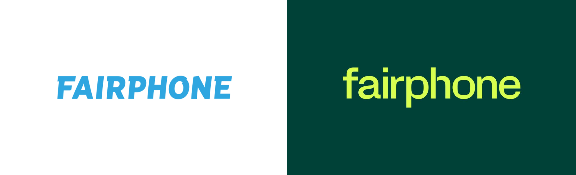 stare i nowe logo fairphone