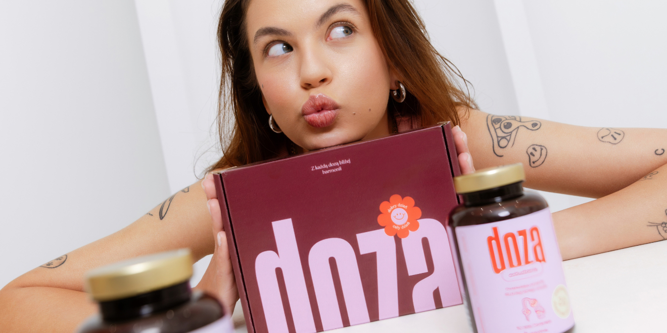 Doza – nowa marka suplementów diety z identyfikacją od Motyw Studio