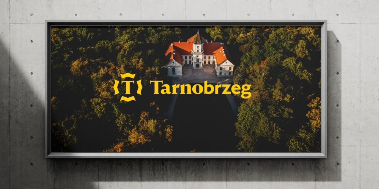 Nowe logo Tarnobrzega. Miasto z nową identyfikacją wizualną od Proszki Studio