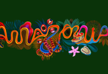 Projekt logo marki turystycznej Amazonii