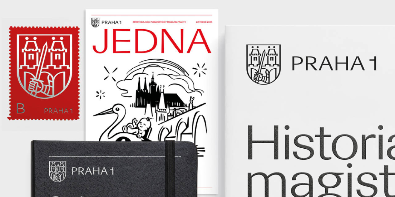 Dzielnica Praga 1 z nowym logo opartym na herbie