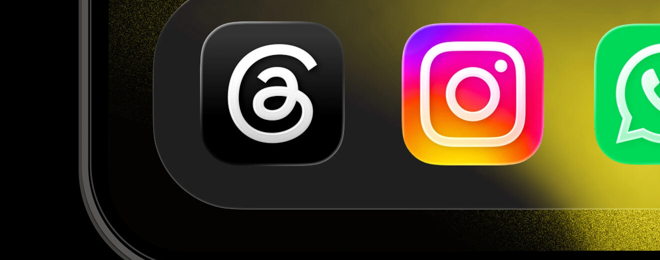Threads ma nowe logo. Portal porzuca dziedzictwo Instagrama