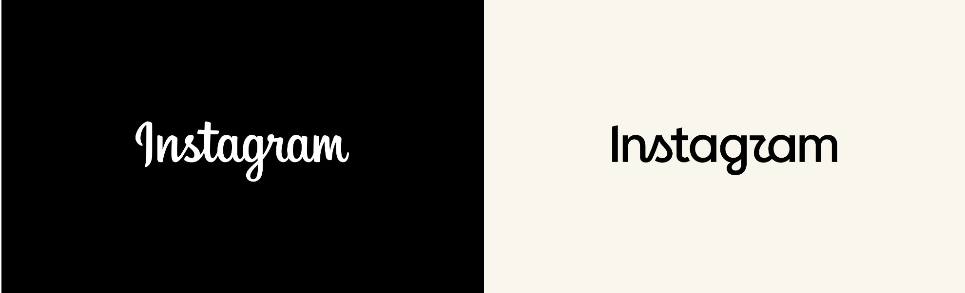 stare i Nowe logo Instagrama