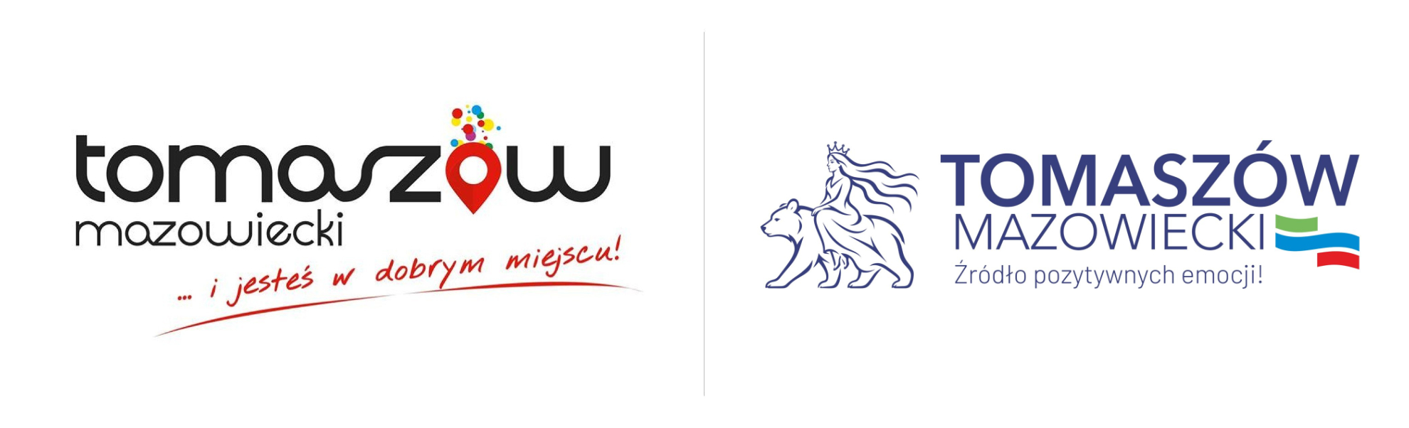 tomaszów mazowiecki, stare i nowe logo