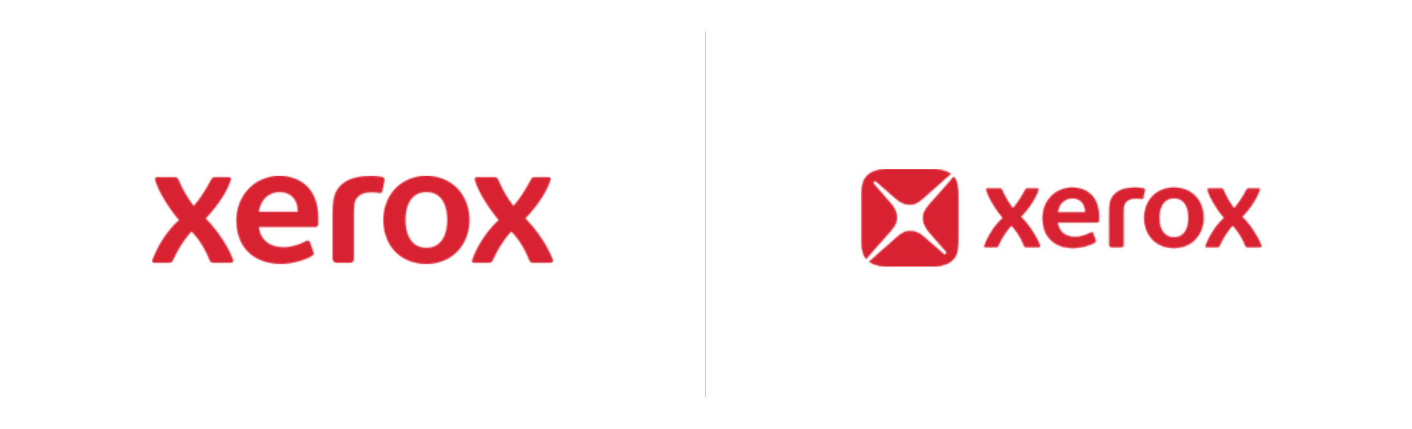 stare i nowe logo xerox